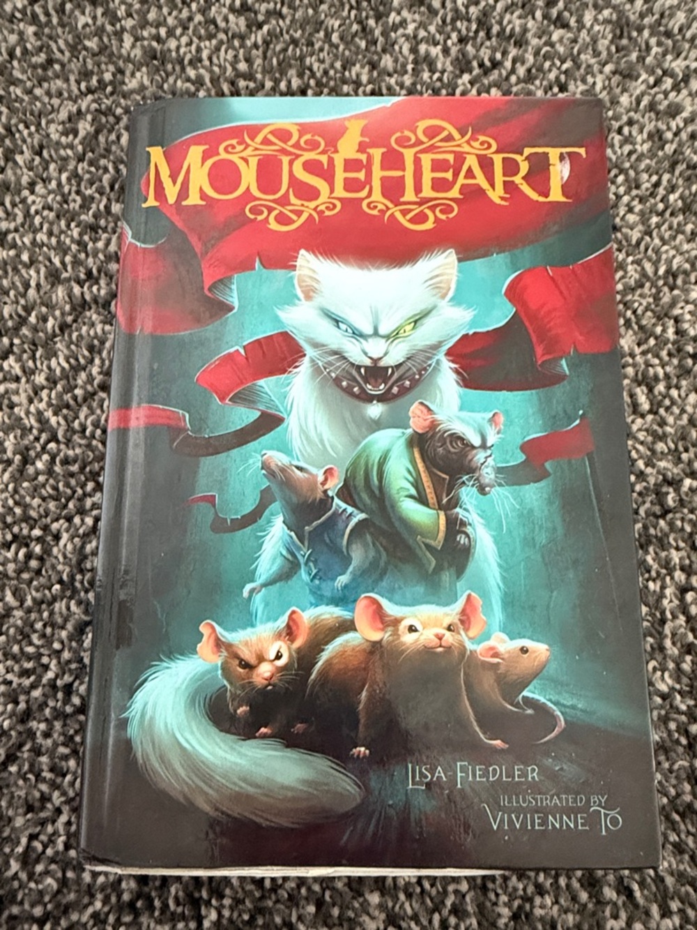 Mouseheart Hardcover Book with Illustrated Cover